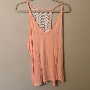 Crochet detailed tank